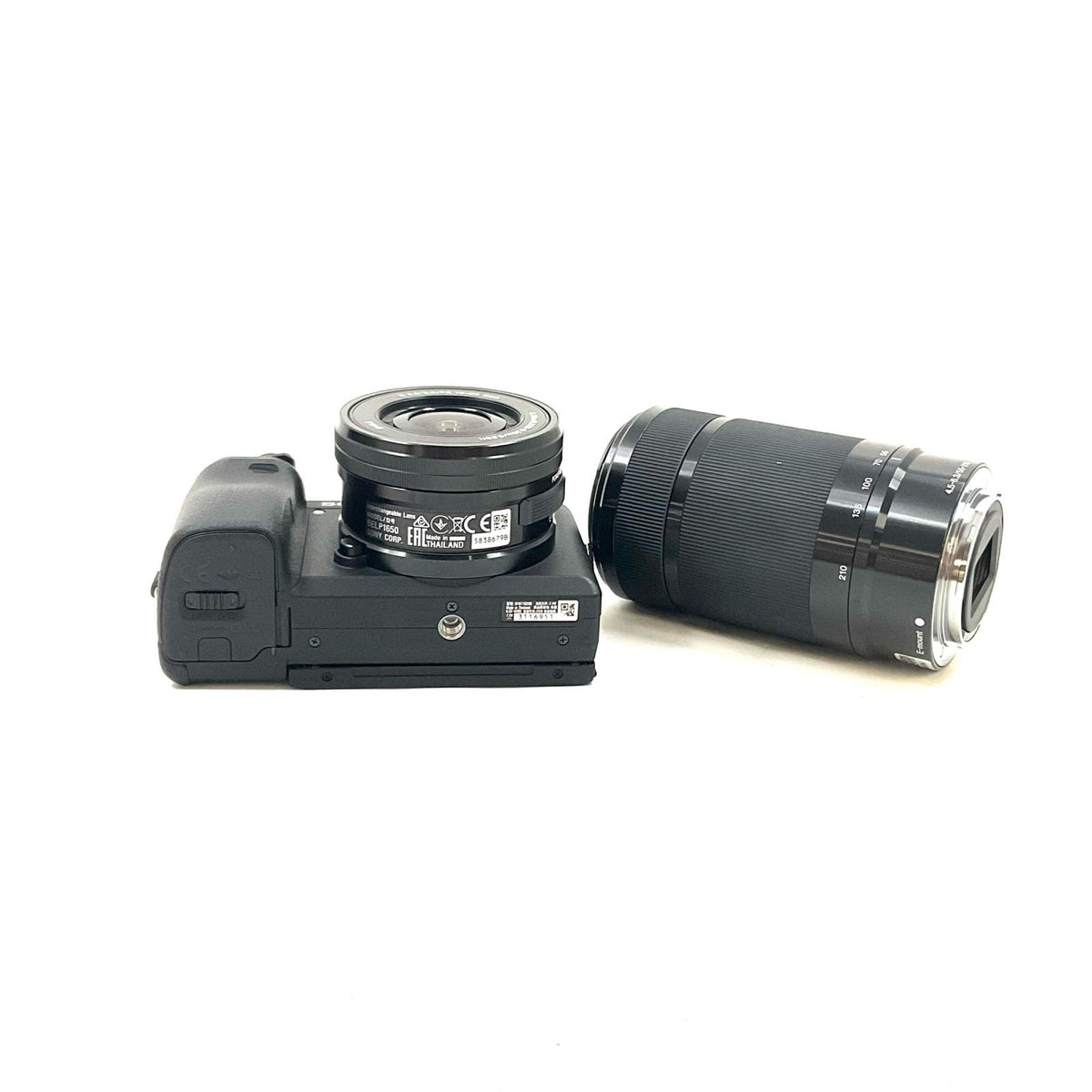 【全額返金保証】【最速発送】Sony デジタル一眼 α6400 ILCE-6400X ダブルズームレンズキット [ブラック] 超美品 動作確認済