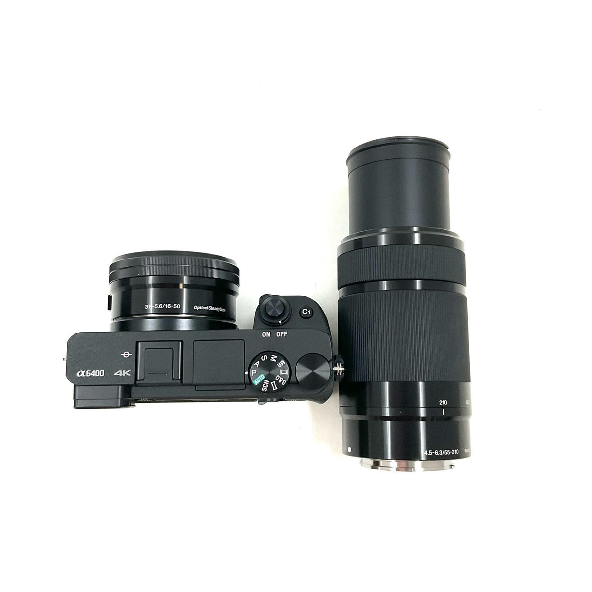 【全額返金保証】【最速発送】Sony デジタル一眼 α6400 ILCE-6400X ダブルズームレンズキット [ブラック] 超美品 動作確認済