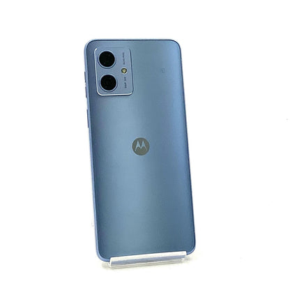【全額返金保証】【最速発送】Motorola moto g 64y 5G 128GB ブルー Softbank SIMフリー 白ロム 美品 動作確認済