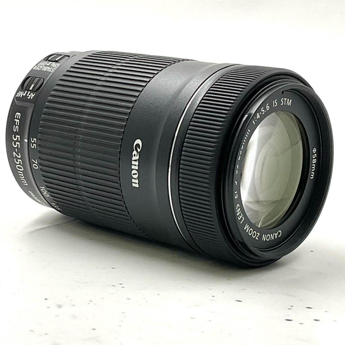 【全額返金保証】【最速発送】Canon EF-S55-250mm F4-5.6 IS STM 美品 動作確認済