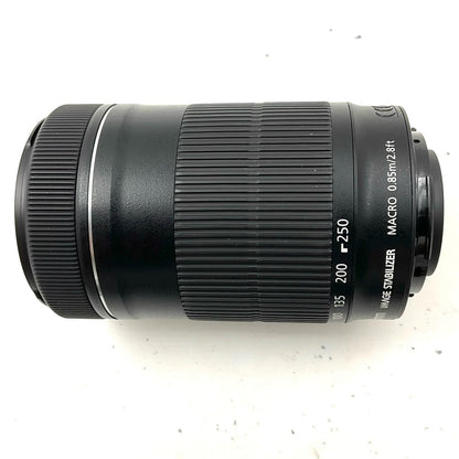 【全額返金保証】【最速発送】Canon EF-S55-250mm F4-5.6 IS STM 美品 動作確認済
