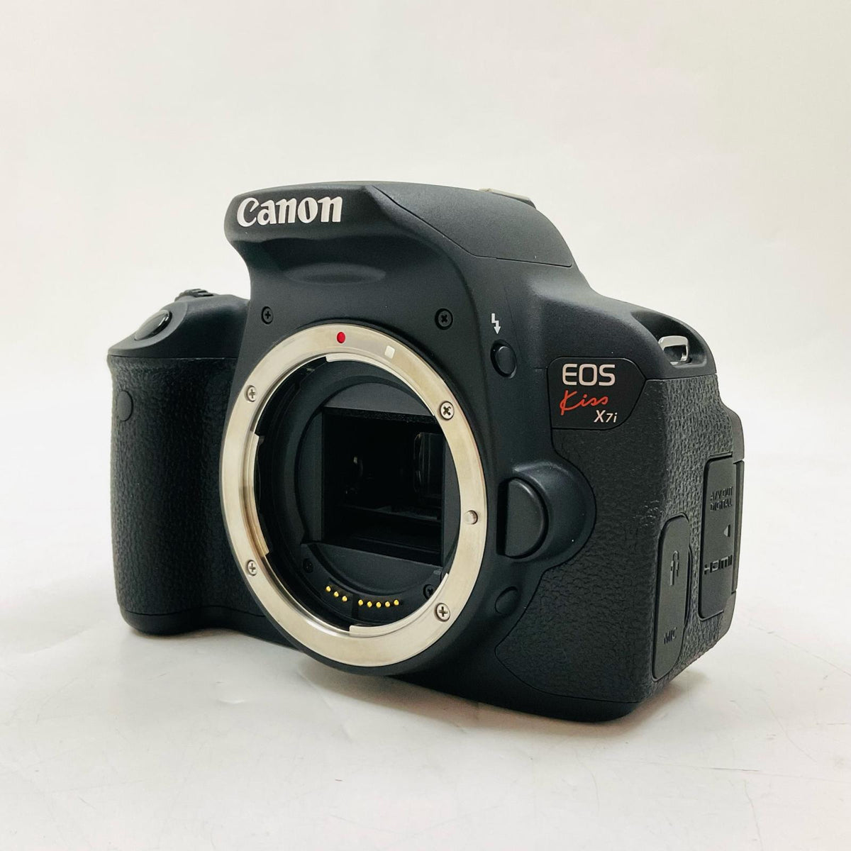 【全額返金保証】【最速発送】Canon デジタル一眼 EOS Kiss X7i ボディ ブラック 動作確認済