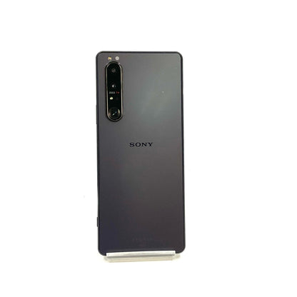 【全額返金保証】【最速発送】Sony Xperia 1 III 256GB フロストブラック au SIMフリー SOG03 白ロム 動作確認済