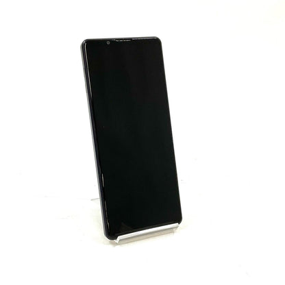 【全額返金保証】【最速発送】Sony Xperia 1 III 256GB フロストブラック au SIMフリー SOG03 白ロム 動作確認済