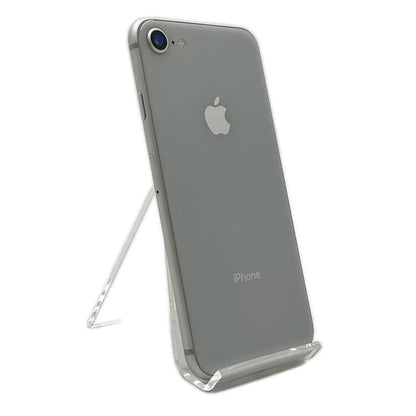 【全額返金保証】【最速発送】Apple iPhone iPhone 8 64GB シルバー docomo SIMフリー 白ロム 美品 動作確認済 85%