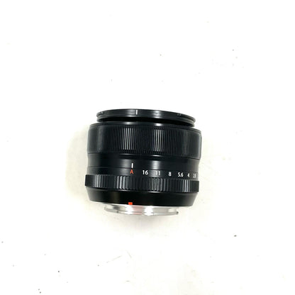 【全額返金保証】【最速発送】FUJIFILM フジノンレンズ XF35mmF1.4 R 美品 動作確認済