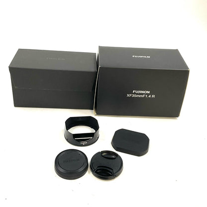 【全額返金保証】【最速発送】FUJIFILM フジノンレンズ XF35mmF1.4 R 美品 動作確認済