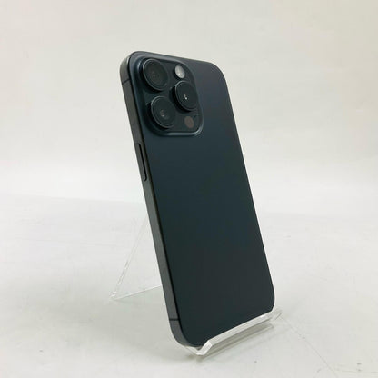 【全額返金保証】【最速発送】Apple iPhone iPhone Pro 15 128GB ブラックチタニウム docomo SIMフリー 白ロム 美品 動作確認済 87%