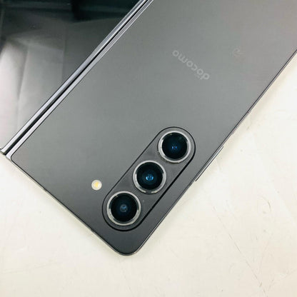 【全額返金保証】【最速発送】SAMSUNG Galaxy Z Fold5 512GB ファントムブラック docomo SIMフリー SC-55D 白ロム 動作確認済