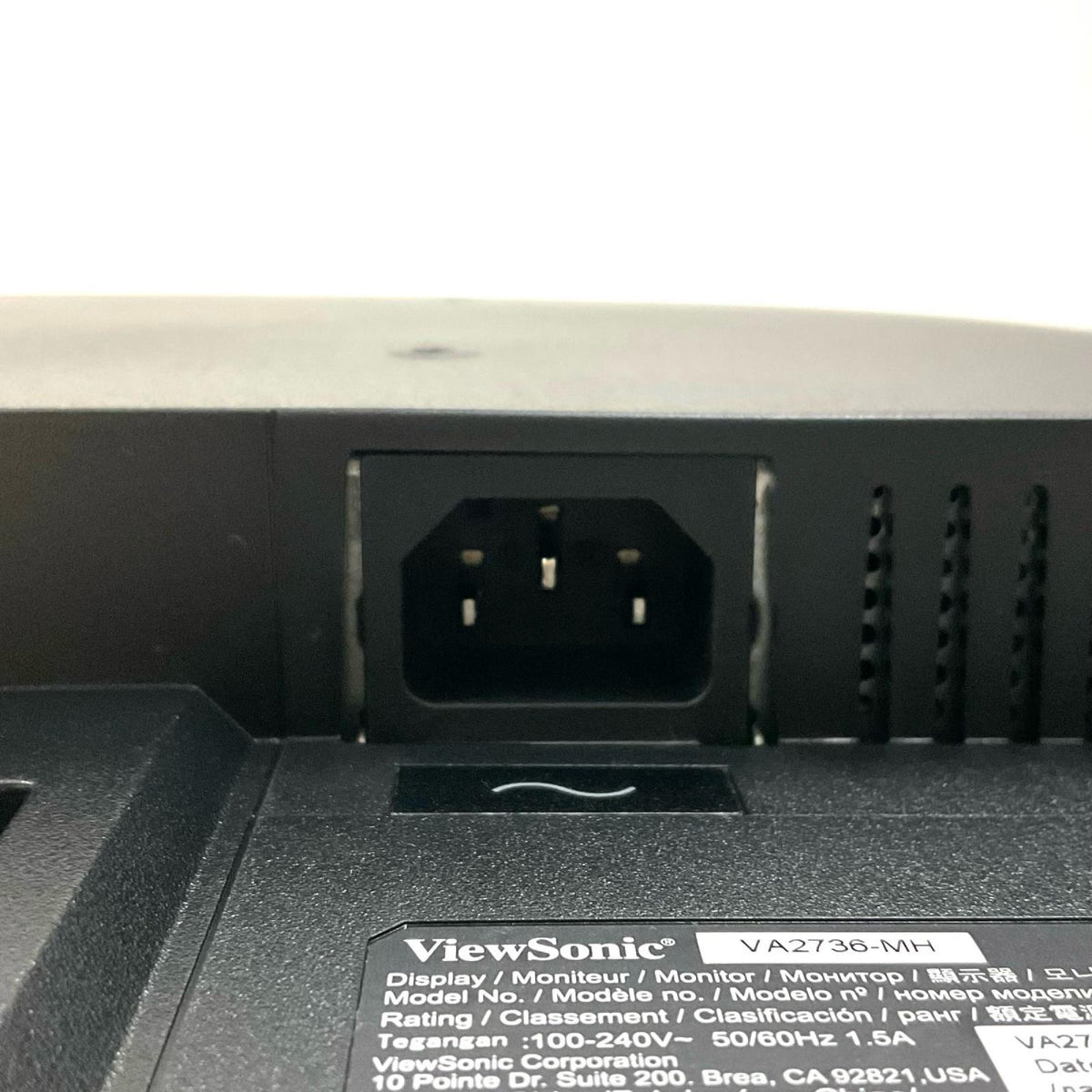 【全額返金保証】【最速発送】ViewSonic ドスパラ限定モデル VA2736-MH-7 27インチ 超美品 動作確認済
