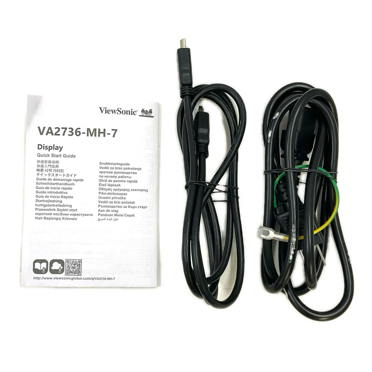 【全額返金保証】【最速発送】ViewSonic ドスパラ限定モデル VA2736-MH-7 27インチ 超美品 動作確認済