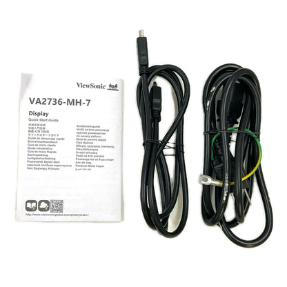【全額返金保証】【最速発送】ViewSonic ドスパラ限定モデル VA2736-MH-7 27インチ 超美品 動作確認済
