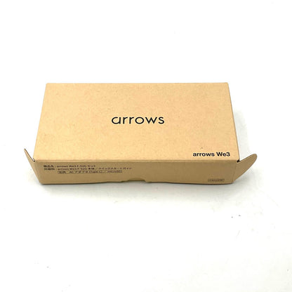 【全額返金保証】【最速発送】富士通 arrows We3 64GB ブラック docomo SIMフリー F-52G 白ロム 新品未開封 即納OK