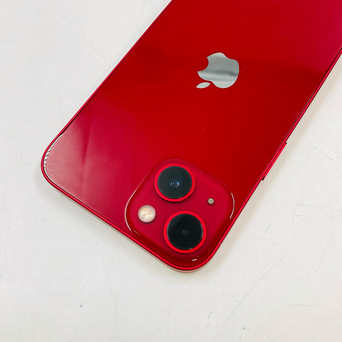 【全額返金保証】【最速発送】Apple iPhone iPhone 13 128GB (PRODUCT)RED 楽天モバイル SIMフリー 白ロム 動作確認済 80%
