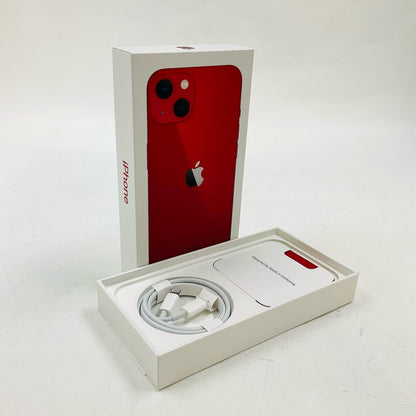 【全額返金保証】【最速発送】Apple iPhone iPhone 13 128GB (PRODUCT)RED 楽天モバイル SIMフリー 白ロム 動作確認済 80%