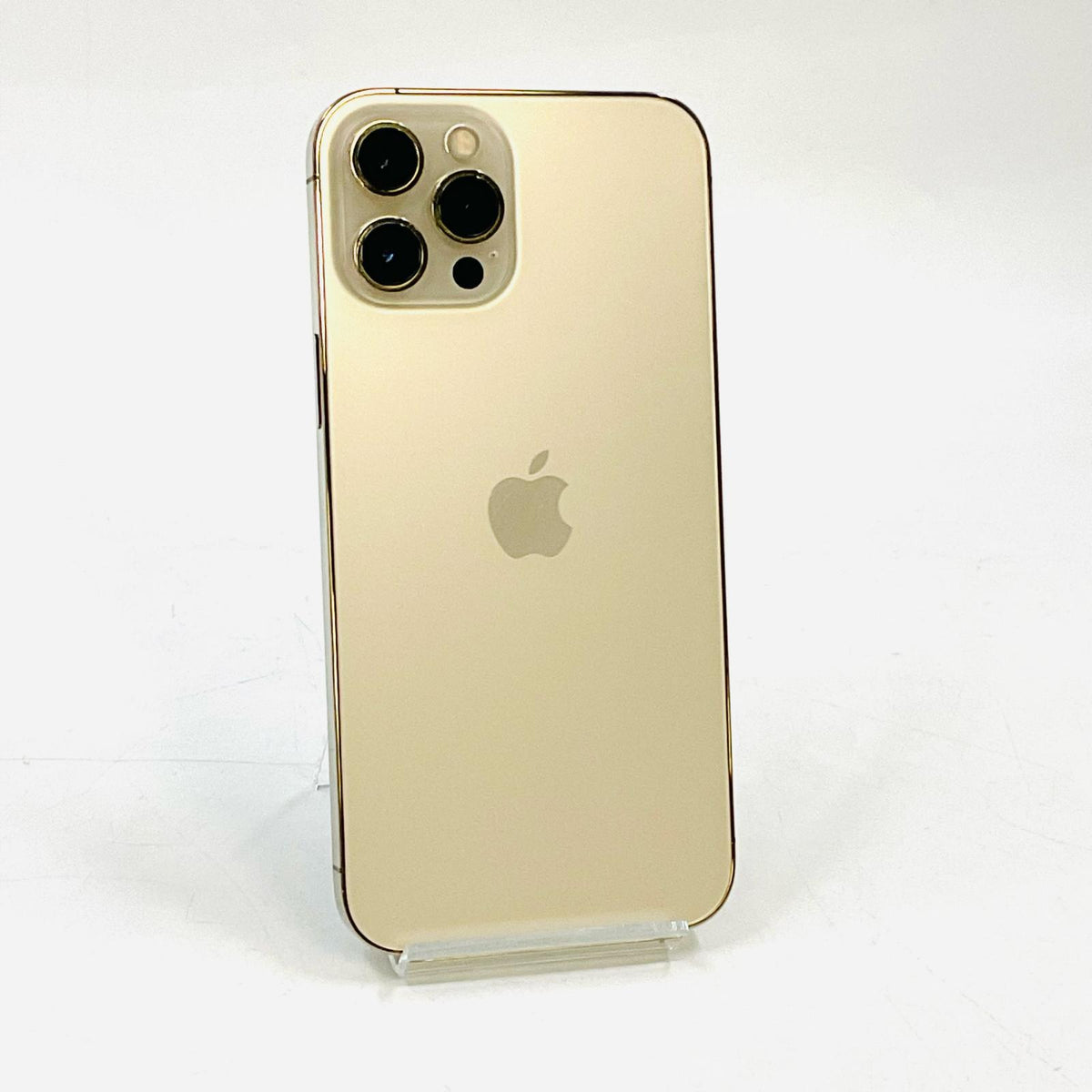 【全額返金保証】【最速発送】Apple iPhone iPhone 12 Pro Max 128GB ゴールド docomo SIMフリー 白ロム 動作確認済 68%