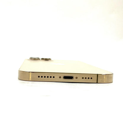 【全額返金保証】【最速発送】Apple iPhone iPhone 12 Pro Max 128GB ゴールド docomo SIMフリー 白ロム 動作確認済 68%