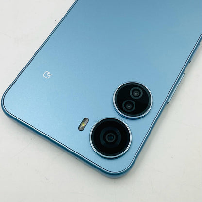 【全額返金保証】【最速発送】ZTE Libero 5G IV 128GB ブルー Y!mobile SIMフリー A302ZT 白ロム 超美品 動作確認済