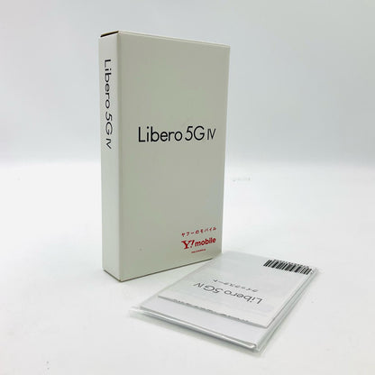 【全額返金保証】【最速発送】ZTE Libero 5G IV 128GB ブルー Y!mobile SIMフリー A302ZT 白ロム 超美品 動作確認済