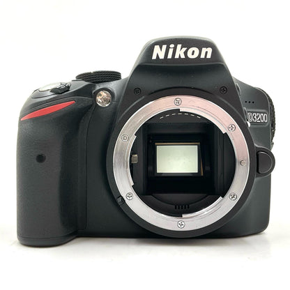 【全額返金保証】【最速発送】Nikon デジタル一眼 D3200 ボディ [ブラック] 動作確認済
