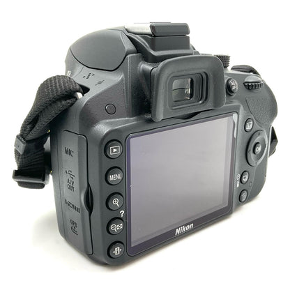 【全額返金保証】【最速発送】Nikon デジタル一眼 D3200 ボディ [ブラック] 動作確認済