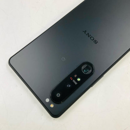 【最速発送】Sony Xperia 1 III 256GB ブラック docomo SO-51B 白ロム【難有】