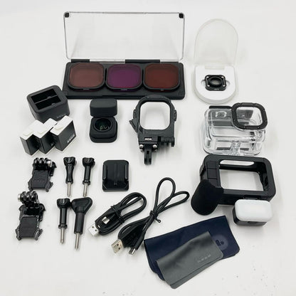 【全額返金保証】【最速発送】GoPro HERO11 BLACK CHDHX-111-FW アクセサリーセット 美品 動作確認済
