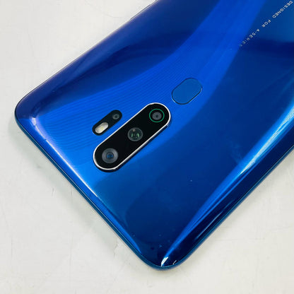 【全額返金保証】【最速発送】OPPO A 5 2020 64GB ブルー 楽天モバイル SIMフリー CPH1943 白ロム 動作確認済