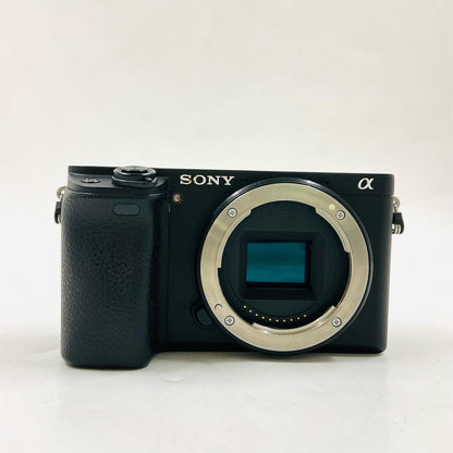 【全額返金保証】【最速発送】Sony デジタル一眼 α6300 ILCE-6300 ボディ ブラック 美品 動作確認済