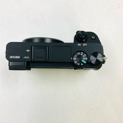 【全額返金保証】【最速発送】Sony デジタル一眼 α6300 ILCE-6300 ボディ ブラック 美品 動作確認済
