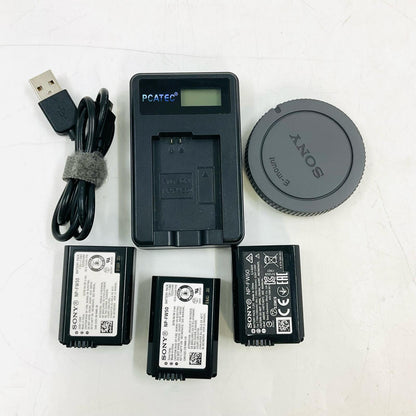【全額返金保証】【最速発送】Sony デジタル一眼 α6300 ILCE-6300 ボディ ブラック 美品 動作確認済