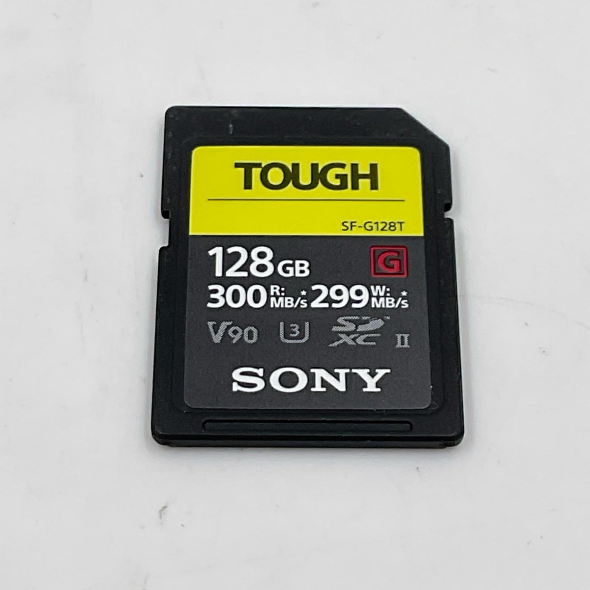 【全額返金保証】【最速発送】Sony TOUGH SF-G128T [128GB] 美品 動作確認済