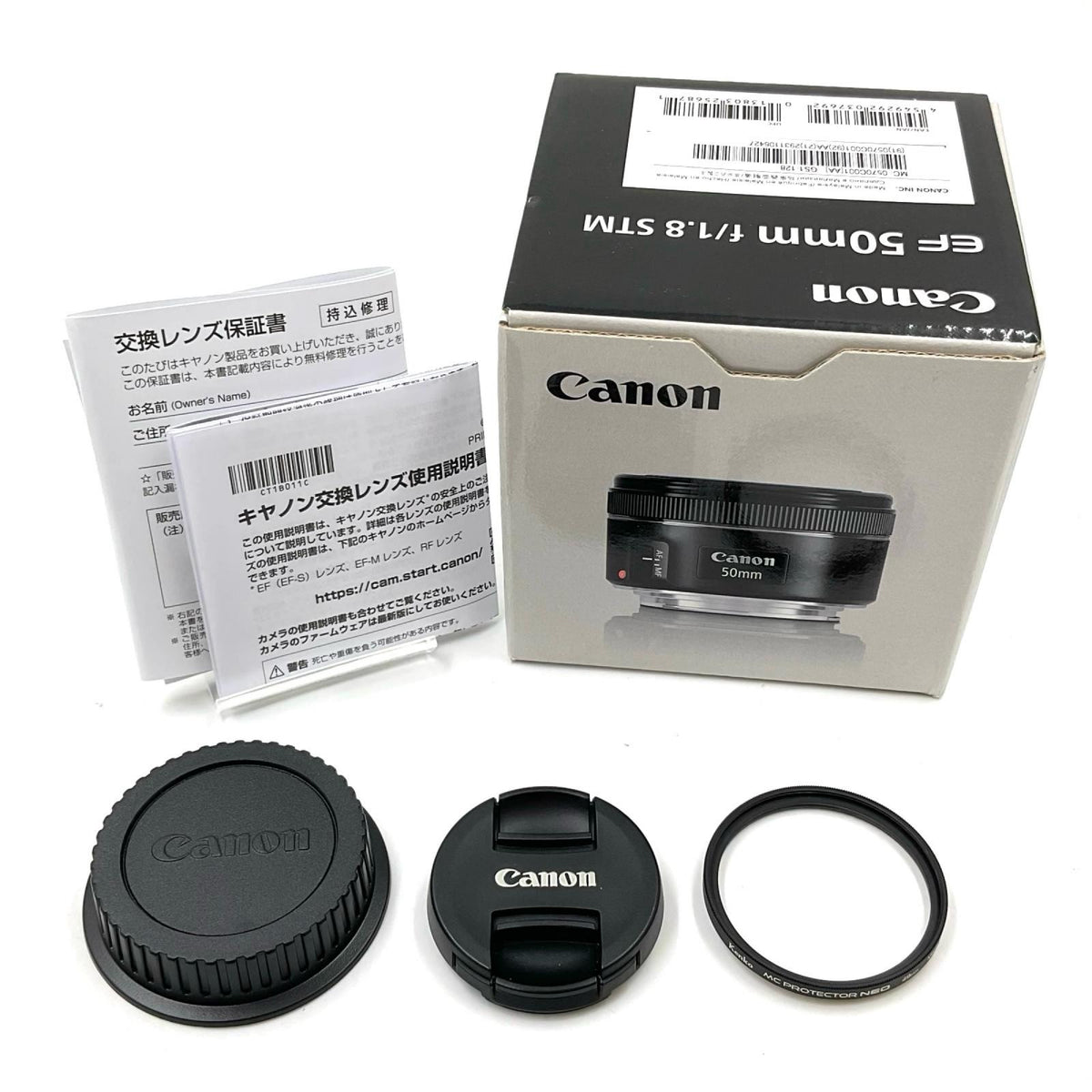 【全額返金保証】【最速発送】Canon EF50mm F1.8 STM 超美品 動作確認済