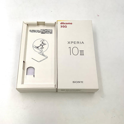 【全額返金保証】【最速発送】Sony Xperia 10 III 128GB ピンク docomo SO-52B 白ロム 美品 動作確認済
