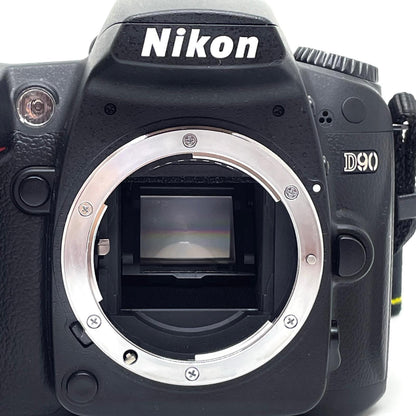 【全額返金保証】【最速発送】Nikon デジタル一眼 D90 ボディ ブラック 美品 動作確認済