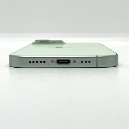 【全額返金保証】【最速発送】Apple iPhone 15 128GB グリーン SIMフリー 動作確認済 90%