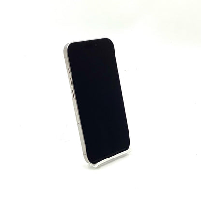 【全額返金保証】【最速発送】Apple iPhone iPhone 15 Pro 256GB ホワイトチタニウム Softbank 白ロム 動作確認済 80%