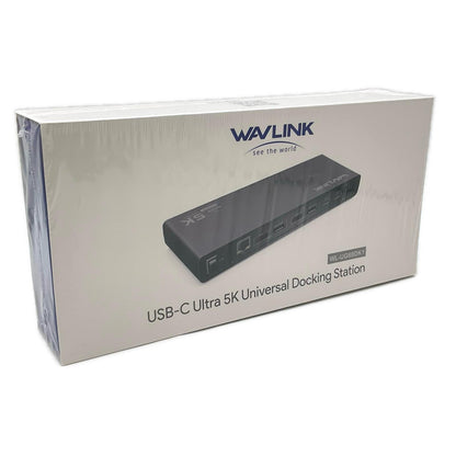 【全額返金保証】【最速発送】WAVLINK USB-C Ultra 5K ユニバーサル ドッキングステーション WL-UG69DK1 新品未開封 即納OK