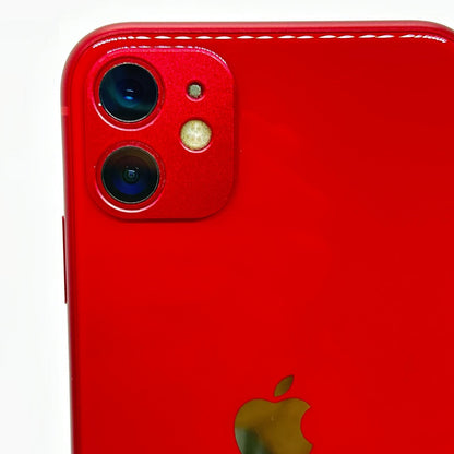 【全額返金保証】【最速発送】Apple iPhone iPhone 11 64GB (PRODUCT)RED au SIMフリー 白ロム 動作確認済 74%