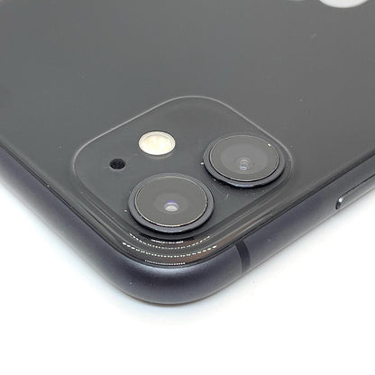 【全額返金保証】【最速発送】Apple iPhone iPhone 11 128GB ブラック au SIMフリー 白ロム 動作確認済 76%
