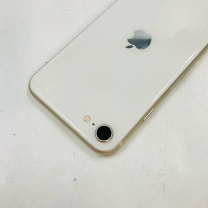 【全額返金保証】【最速発送】Apple iPhone iPhone SE（第3世代） 64GB スターライト Softbank SIMフリー 白ロム 動作確認済 88%