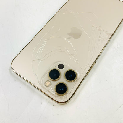 【最速発送】Apple iPhone iPhone 12 Pro 256GB ゴールド SIMフリー 白ロム【難有】 85%