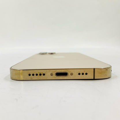 【最速発送】Apple iPhone iPhone 12 Pro 256GB ゴールド SIMフリー 白ロム【難有】 85%