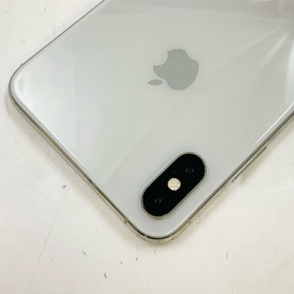 【全額返金保証】【最速発送】Apple iPhone iPhone XS Max 256GB シルバー SIMフリー 白ロム 動作確認済 84%