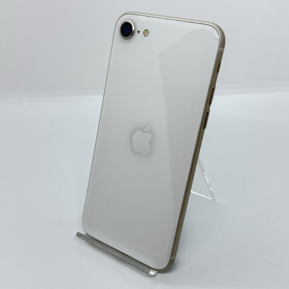 【全額返金保証】【最速発送】Apple iPhone iPhone SE（第3世代） 64GB スターライト docomo SIMフリー 白ロム 美品 動作確認済 93%