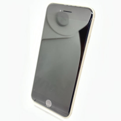 【全額返金保証】【最速発送】Apple iPhone iPhone SE（第3世代） 64GB スターライト docomo SIMフリー 白ロム 美品 動作確認済 93%