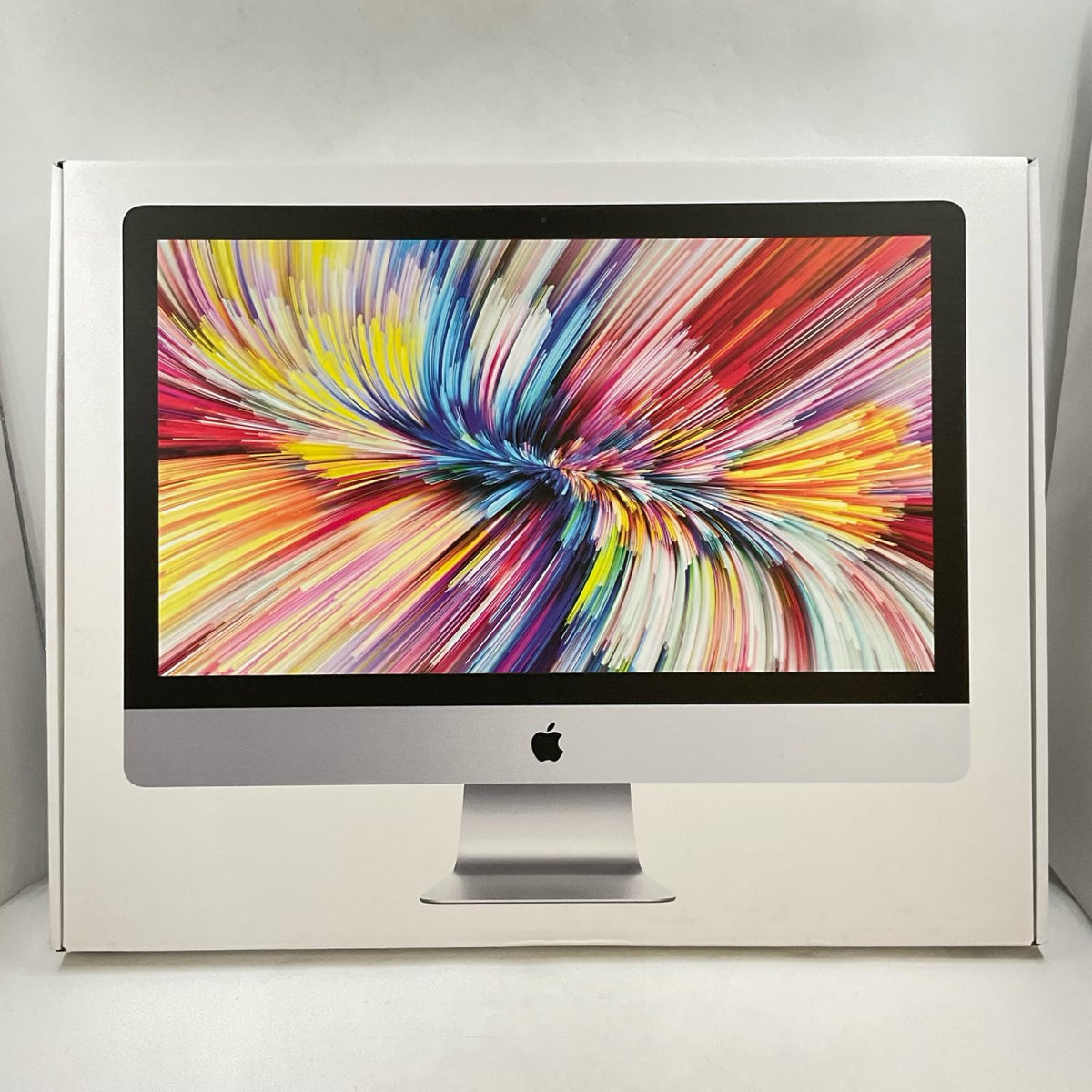 【全額返金保証】【最速発送】Apple iMac 27インチ Core i5 8GB フュージョンドライブ 2TB シルバー 美品 動作確認済