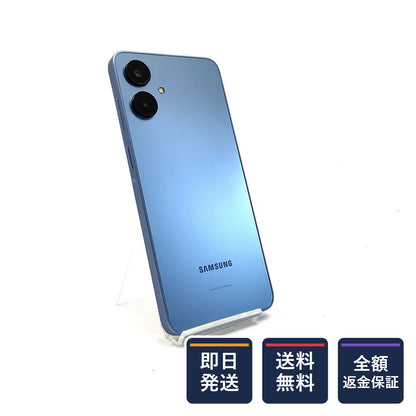 【全額返金保証】【最速発送】SAMSUNG Galaxy A25 5G 64GB ブルー au SIMフリー SCG33SLA 白ロム 美品 動作確認済