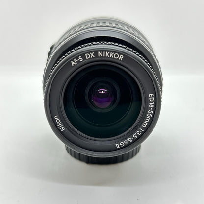 【全額返金保証】【最速発送】Nikon デジタル一眼 Nikon D5500 18-55 II レンズキット 動作確認済