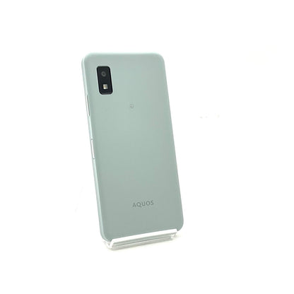 【最速発送】SHARP AQUOS wish3 64GB グリーン Softbank A302SH 白ロム【難有】